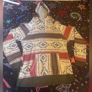 Aztec design hoodie